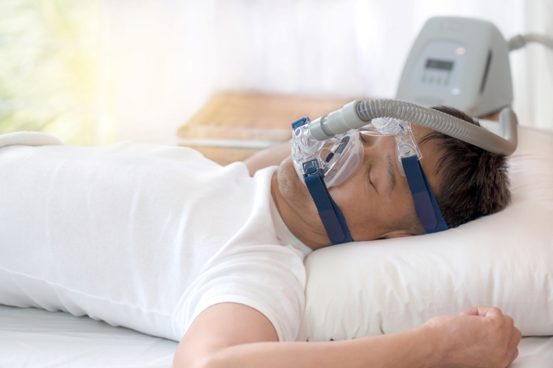 This is the image for the news article titled Living With A CPAP Machine